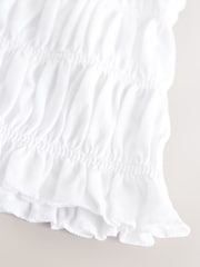 White Shirred Peplum Vest (3-16yrs) - Image 8 of 8