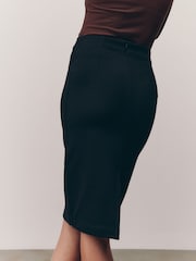 Czarny - Jersey Pencil Skirt - Image 3 of 6