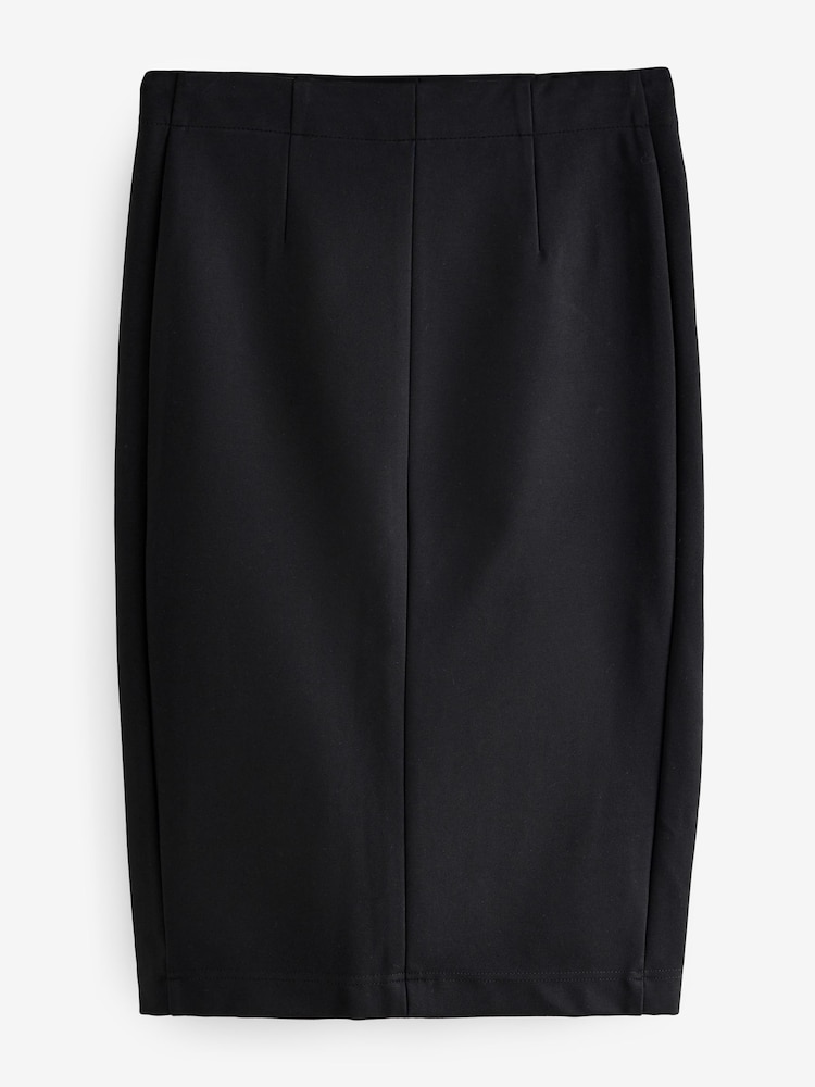 Czarny - Jersey Pencil Skirt - Image 4 of 6