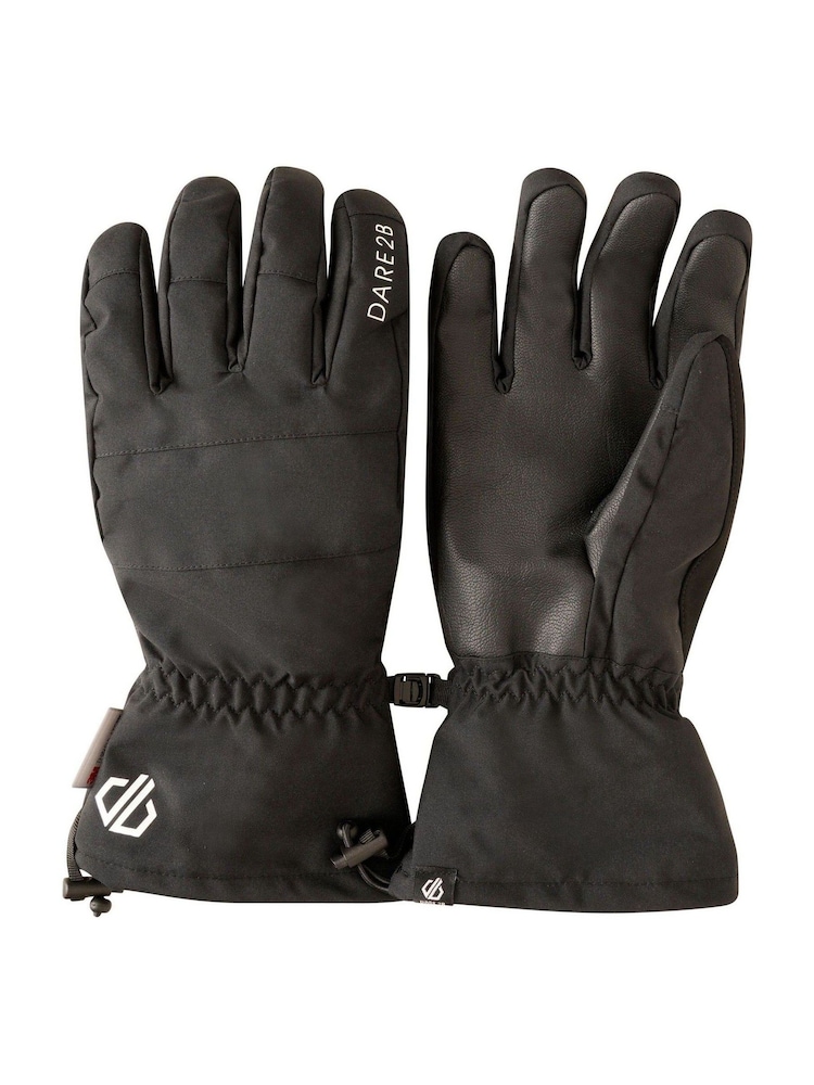 Dare 2b Mens Diversity II Ski Black Gloves - Imagen 1 de 2