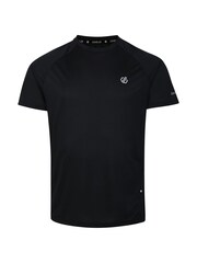 Dare 2b Mens Accelerate Fitness Black T-Shirt - Image 6 of 8