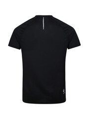 Dare 2b Mens Accelerate Fitness Black T-Shirt - Image 8 of 8