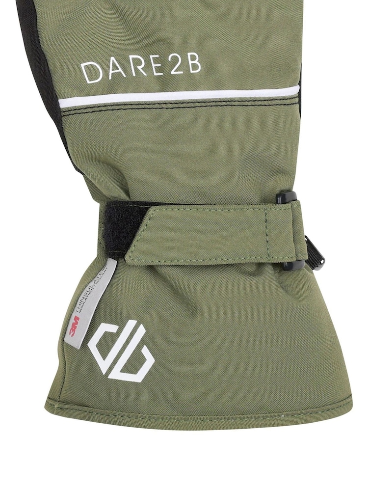 Dare 2b Kids Green Restart Ski Gloves - Image 4 of 4