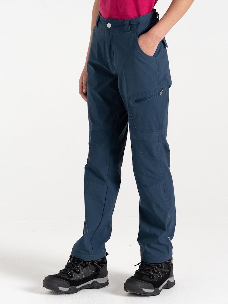 Dare 2b Kids Blue Reprise II Lightweight Trousers - Image 2 of 8