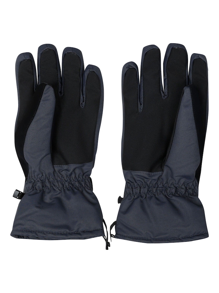 Dare 2b Mens Worthy Waterproof Ski Gloves - Image 2 of 2 Dare 2b Mens Worthy Waterproof Ski Gloves - Image 2 of 2