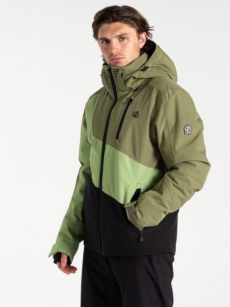 Dare 2b Mens Green Baseplate II Ski Jacket - Image 1 of 9