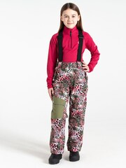 Dare 2b Kids Pink Pow Ski Trousers - Image 1 of 9