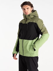 Dare 2b Mens Green Edge II Ski Jacket - Image 1 of 9