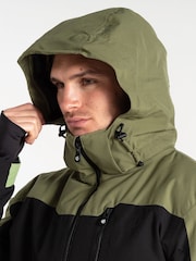Dare 2b Mens Green Edge II Ski Jacket - Image 4 of 9