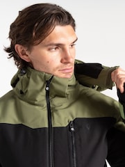 Dare 2b Mens Green Edge II Ski Jacket - Image 5 of 9