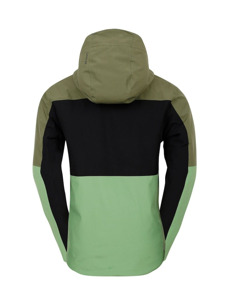 Dare 2b Mens Green Edge II Ski Jacket - Image 9 of 9