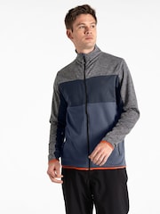 Dare 2b Mens Blue Venture Zip Through Fleece - Image 1 of 6