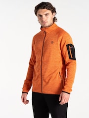 Dare 2b Mens Orange Torrek Thermal Zip Through Fleece - Image 1 of 8