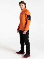 Dare 2b Mens Orange Torrek Thermal Zip Through Fleece - Image 2 of 8