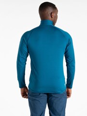 Dare 2b Mens Blue Fuse Up II Recycled Lightweight Core Stretch Midlayer Jumper - Image 3 of 6