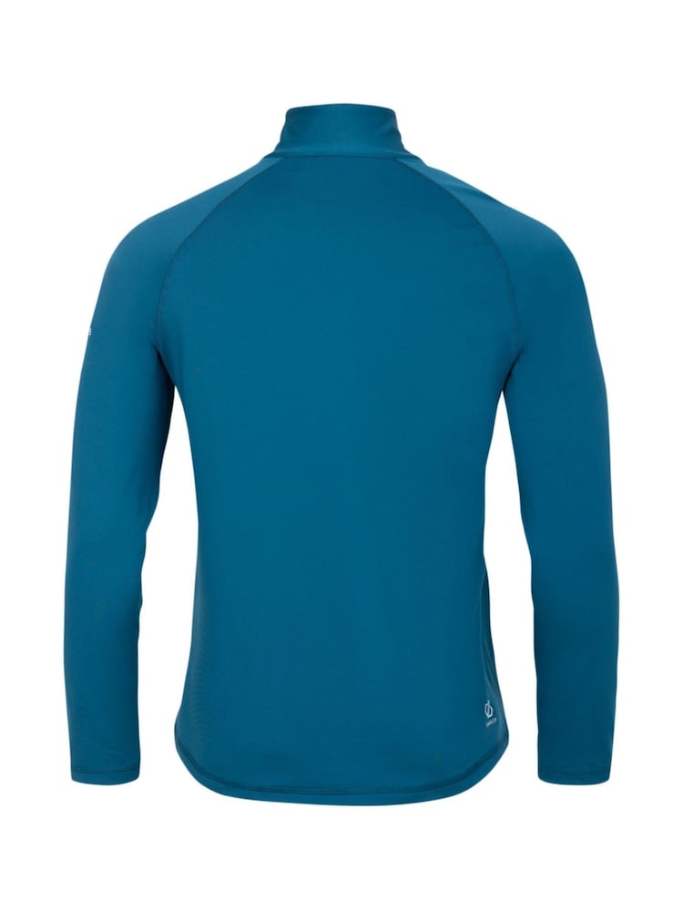 Dare 2b Mens Blue Fuse Up II Recycled Lightweight Core Stretch Midlayer Jumper - Image 6 of 6