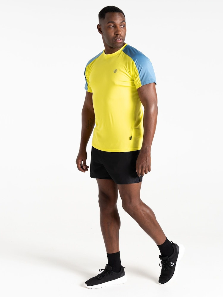 Dare 2b Mens Yellow Discernible III T-Shirt - Image 2 of 7