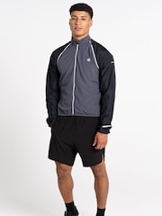 Dare 2b Mens Grey Oxidate Lightweight Windshell Jacket - Image 2 of 5