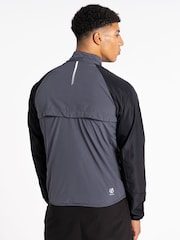 Dare 2b Mens Grey Oxidate Lightweight Windshell Jacket - Image 3 of 5
