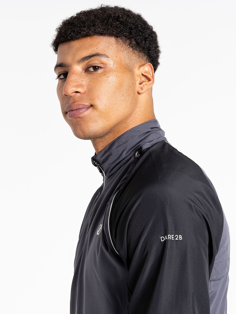 Dare 2b Mens Grey Oxidate Lightweight Windshell Jacket - Image 5 of 5