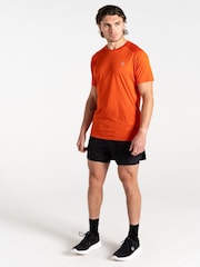 Dare 2b Mens Red Accelerate Fitness T-Shirt - Image 1 of 2