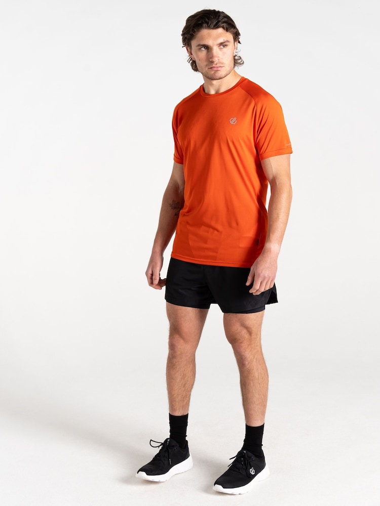 Dare 2b Mens Red Accelerate Fitness T-Shirt - Image 1 of 2