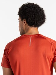 Dare 2b Mens Red Accelerate Fitness T-Shirt - Image 2 of 2