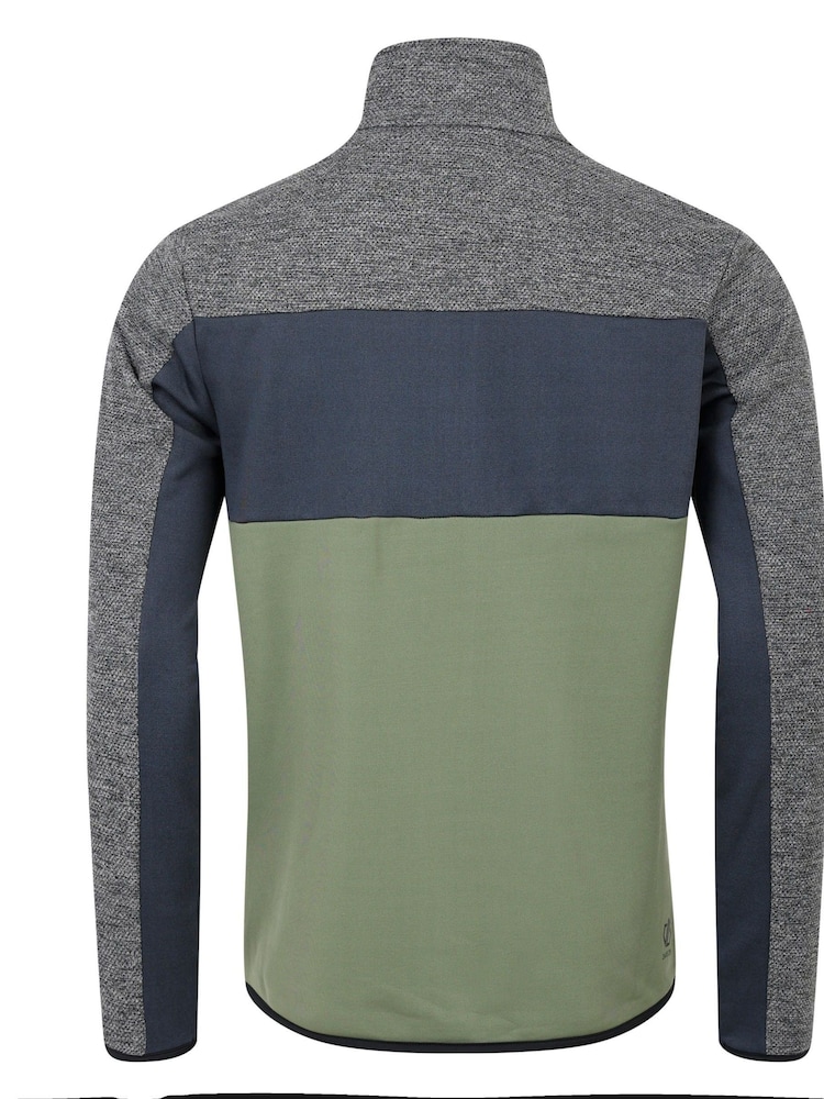 Dare 2b Mens Green Venture Zip Through Fleece - Image 6 of 6