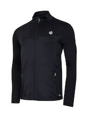 Dare 2b Mens Substratum III Core Stretch Midlayer Black Jacket - Image 5 of 6