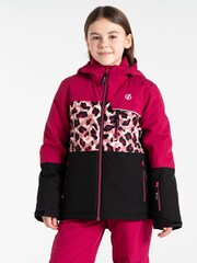 Dare 2b Kids Pink Traverse II Ski Jacket - Image 1 of 9