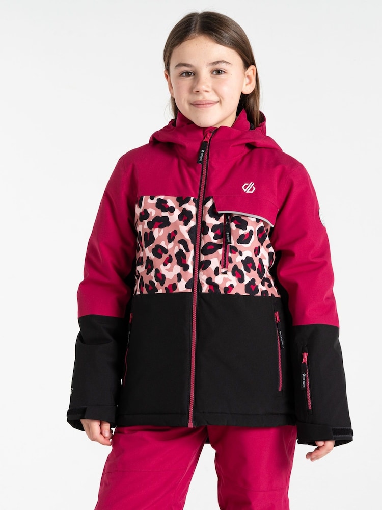 Dare 2b Kids Pink Traverse II Ski Jacket - Image 1 of 9