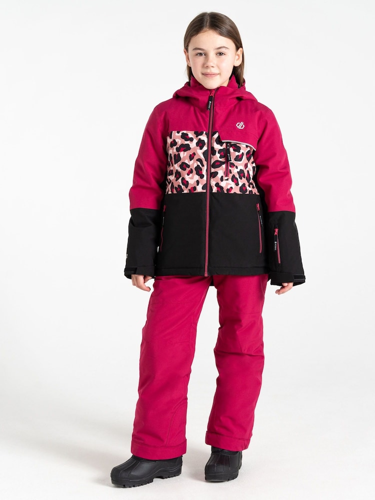 Dare 2b Kids Pink Traverse II Ski Jacket - Image 2 of 9