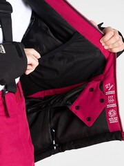 Dare 2b Kids Pink Traverse II Ski Jacket - Image 6 of 9