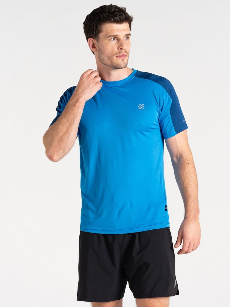 Dare 2b Mens Blue Discernible III T-Shirt - Image 1 of 8