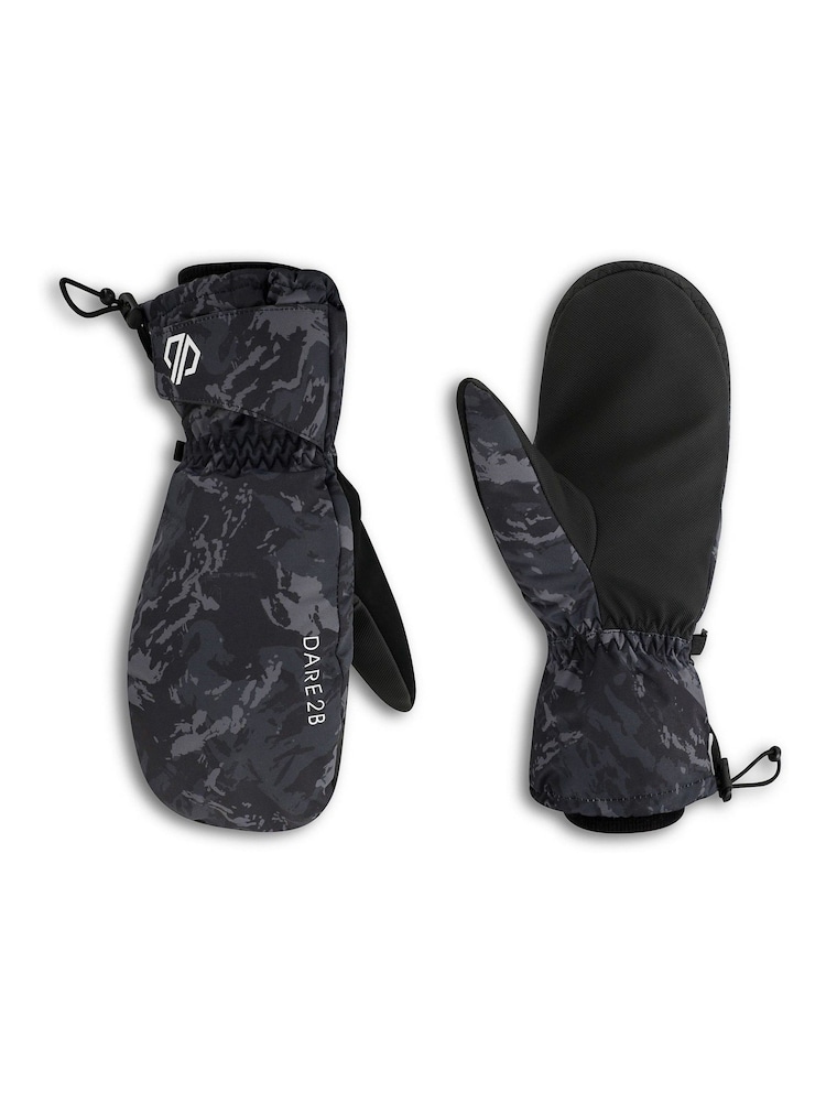 Dare 2b Mens Grey Veracity II Ski Mitt Gloves - Image 1 of 2