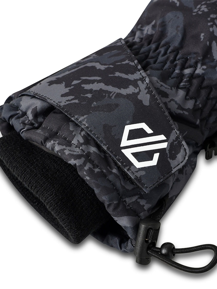 Dare 2b Mens Grey Veracity II Ski Mitt Gloves - Image 2 of 2