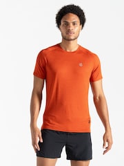 Dare 2b Mens Orange Persist T-Shirt - Image 1 of 8