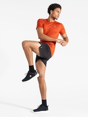 Dare 2b Mens Orange Persist T-Shirt - Image 5 of 8