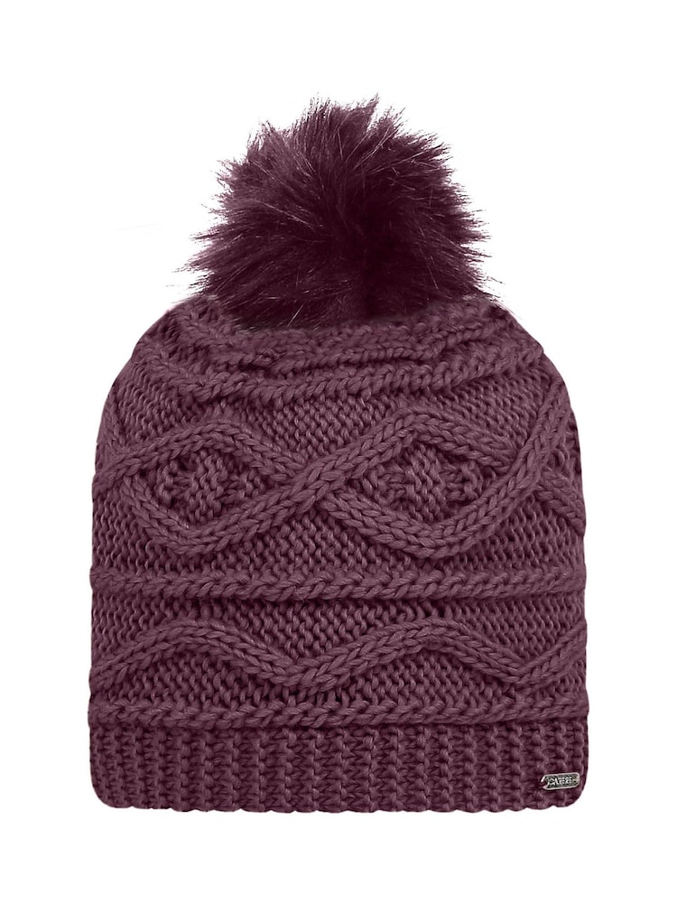 Красный - Dare 2b Womens Remind II Knitted Winter Bobble Hat - Image 2 of 3
