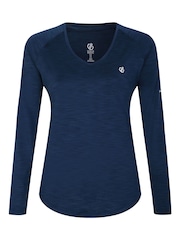 Dare 2b Womens Blue Discern Lightweight T-Shirt - Image 3 of 5
