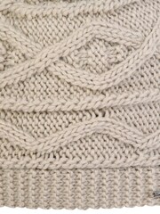 Кремовый - Dare 2b Womens Remind II Knitted Winter Bobble Hat - Image 3 of 3