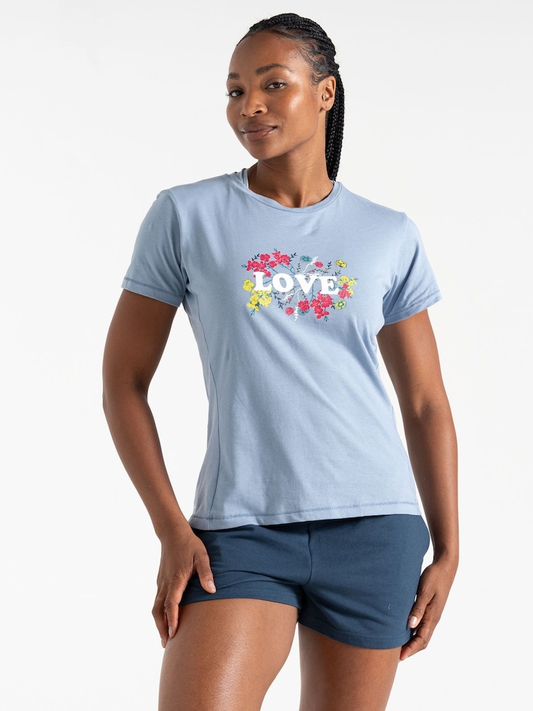 Dare 2b Womens Tranquility II 100% Cotton T-Shirt - Image 1 of 6 Dare 2b Womens Tranquility II 100% Cotton T-Shirt - Image 1 of 6