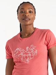 Dare 2b Womens Tranquility II 100% Cotton T-Shirt - Image 4 of 7