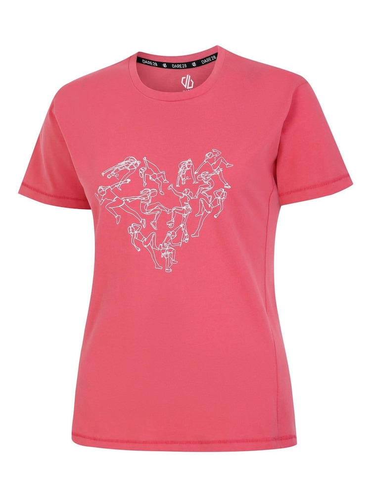 Dare 2b Womens Tranquility II 100% Cotton T-Shirt - Image 7 of 7