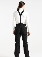Black - Dare 2b Womens Diminish Waterproof Insulated Ski Trousers - Image 2 of 6