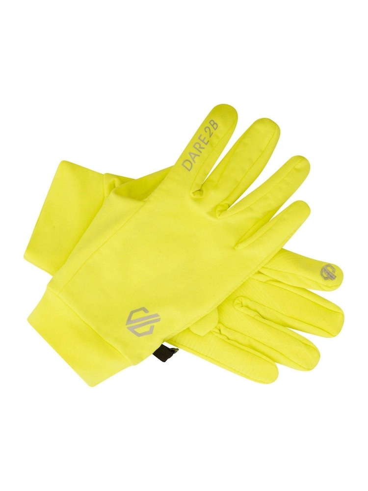 Dare 2b Yellow Cogent Gloves - Image 2 of 2