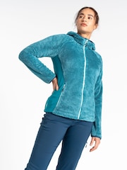Dare 2b Womens Green Torrek Pro Full Zip Mid Layer Fleece - Image 3 of 8