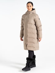 Dare 2b Womens Wander Padded Brown Jacket - Image 1 of 4