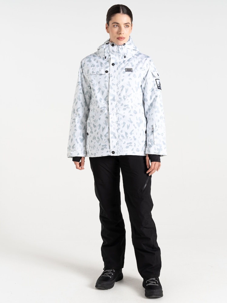 Dare 2b Womens Ski Life White Jacket - Image 2 of 9