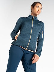 Dare 2b Womens Blue Torrek Zip Through Fleece - Image 1 of 6